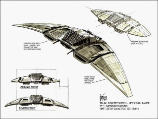 Illustration for article titled Stunning Concept Art From The Battlestar Galactica You Never Saw